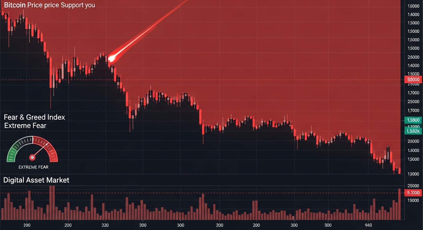 22% 급락·1만 달러 음봉… 비트코인, 역사상 ‘가장 빠른 하락’ 진입