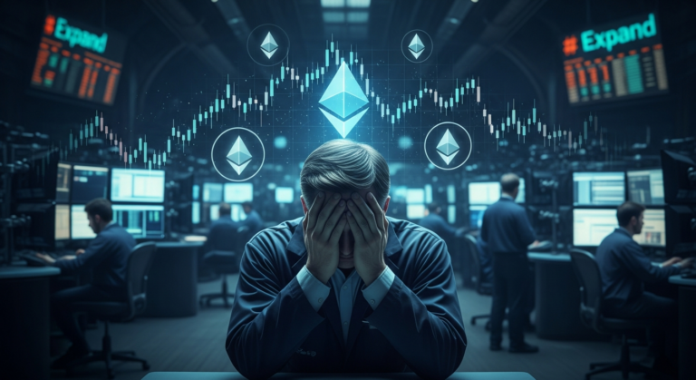 −0.42까지 추락… 이더리움, MVRV 지표 ‘공포 구간’ 진입