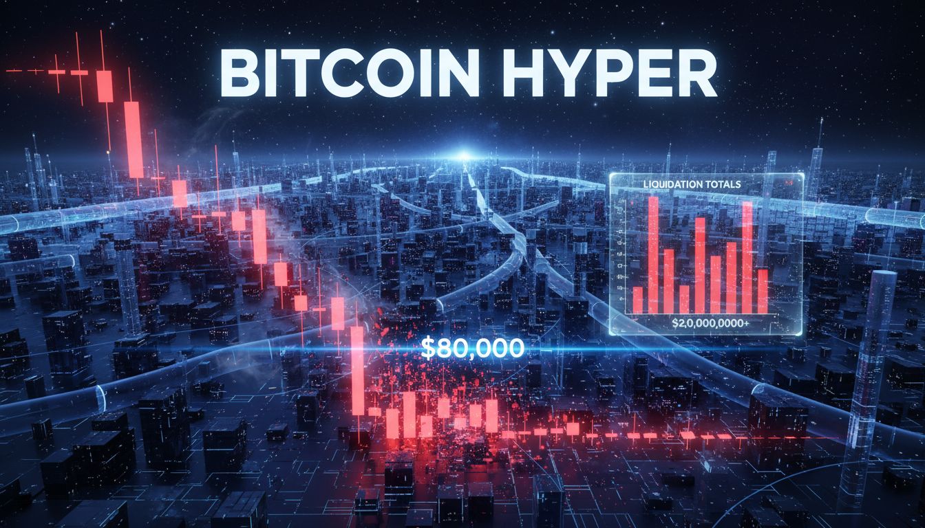 2조 9,000억 원 청산…비트코인 ‘8만 달러 붕괴’가 부른 구조조정