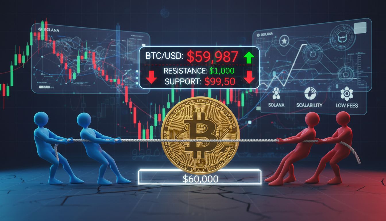 6만 달러 지지 사수?… 비트코인, ‘반등 vs 하락’ 기로에