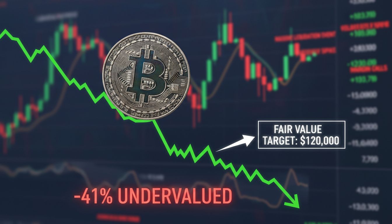 41% 저평가… 비트코인 ‘공정가치’ 12만 달러 분석 나왔다