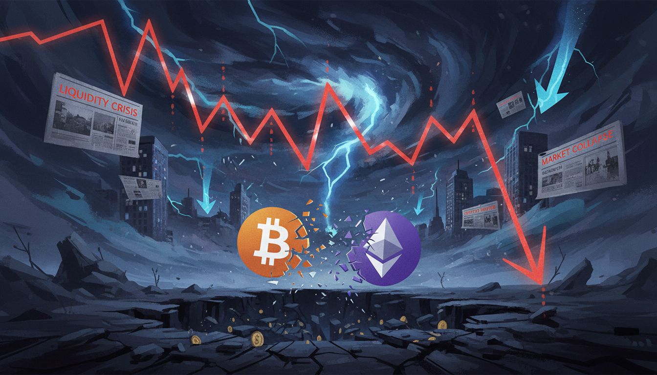 340조 원 증발…비트코인 12% 급락, 매크로 유동성 쇼크 ‘직격탄’