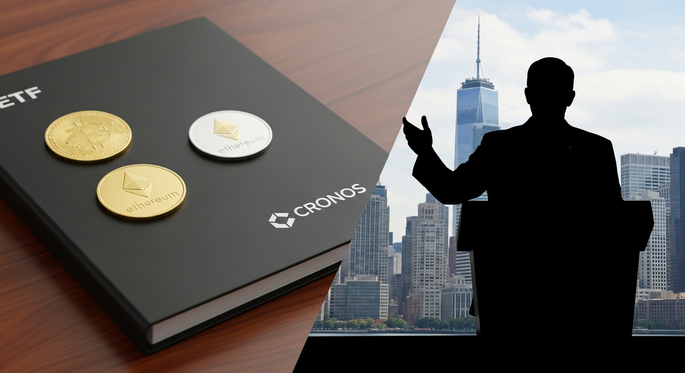 3억6,000만달러 순유출 속…트럼프, 비트코인·이더·CRO ETF 2종 들고 SEC 두드렸다