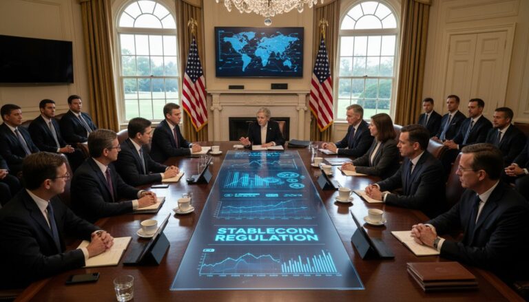 2조 6,000억 달러 시장 앞 규제 ‘핵심’… 백악관, 스테이블코인 보상 조정 돌입