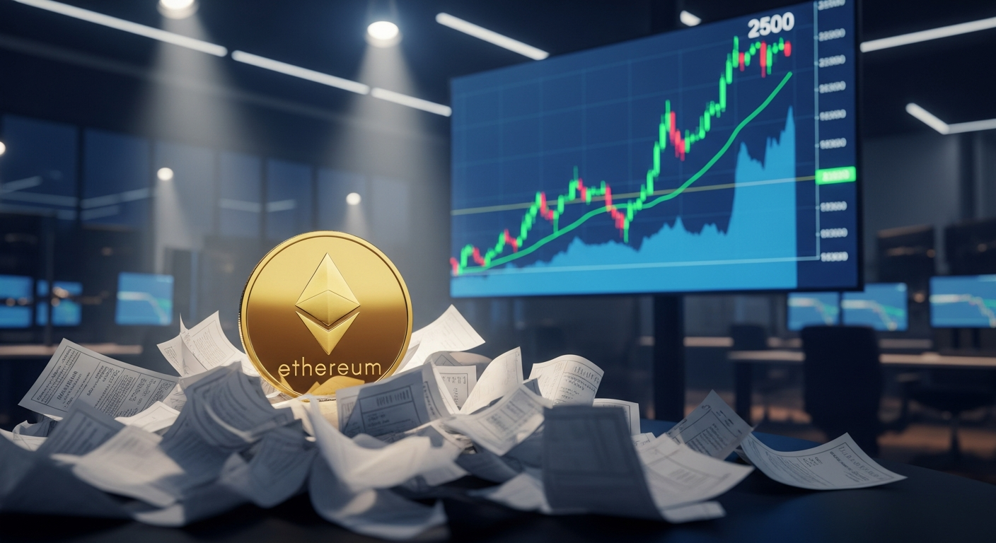 8,000만 ETH 선물 청산…3년 만의 극단적 음수 펀딩, 이더리움 2,500달러 쇼트 스퀴즈 오나