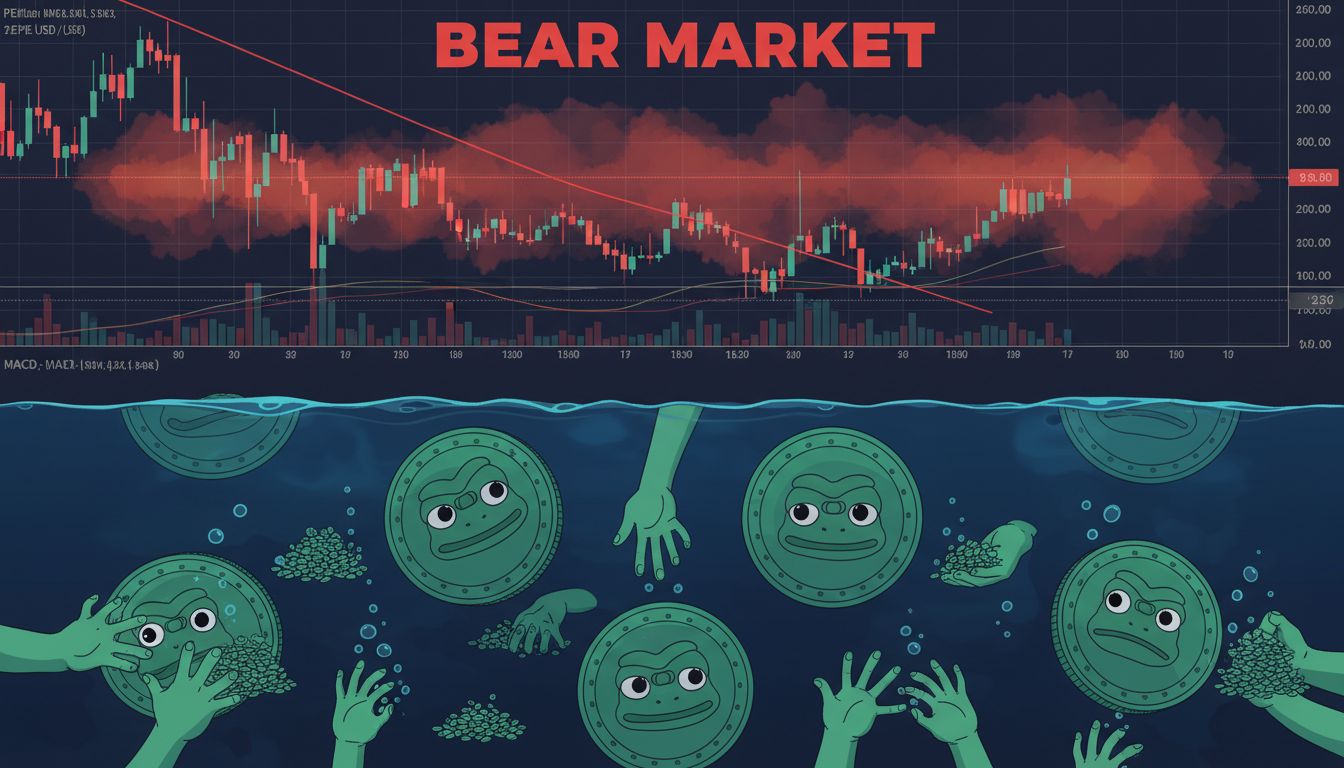 31% 급락한 ‘페페’… 장기 홀더 본격 매집 신호에 반등 나올까