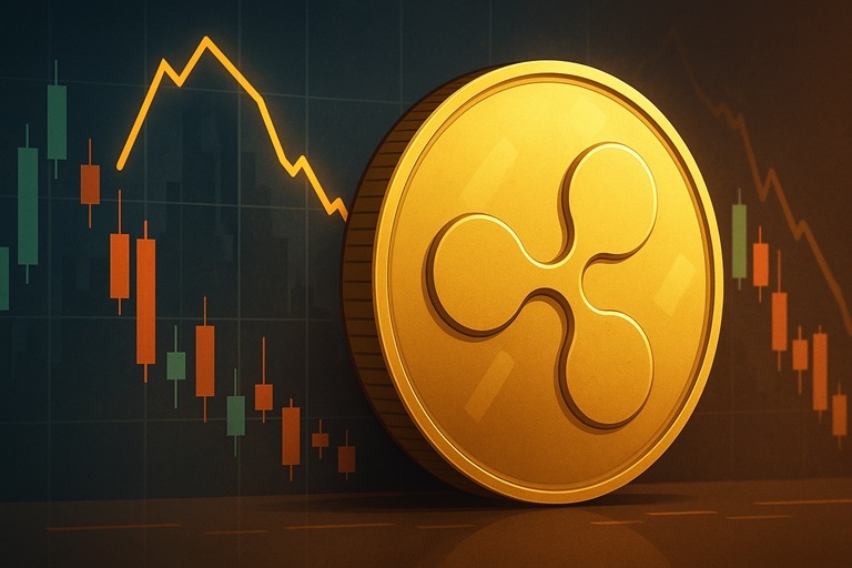 XRP, 투기 자금 30% 증발…미결제 약정 붕괴에 시장 급랭