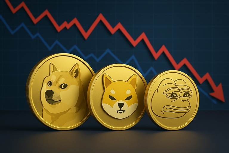 Dogecoin, Shiba Inu, and Pepe Plunge Amid U.S. Airstrikes on Iran, How Far Can They Fall?