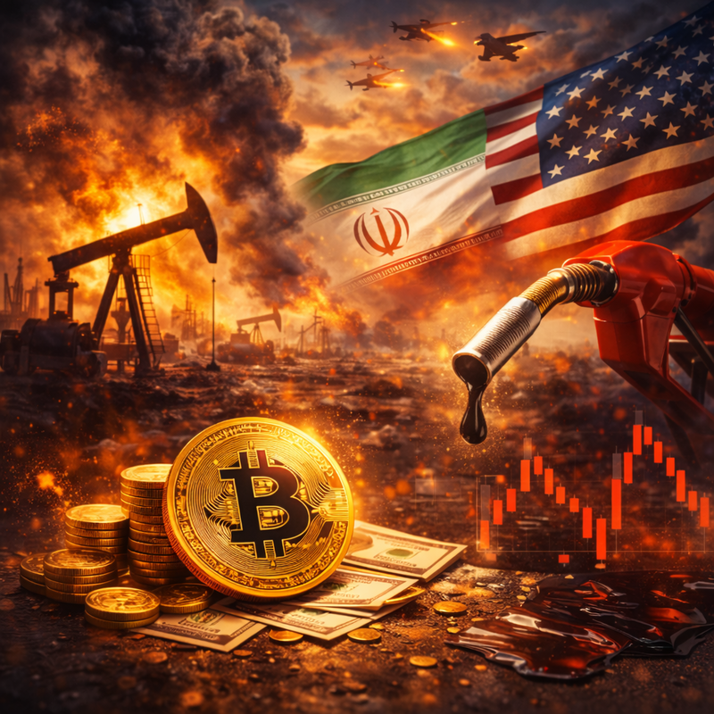 Three Ways the Iran War Shook Bitcoin: Oil Prices, Interest Rates, and the Fear Index