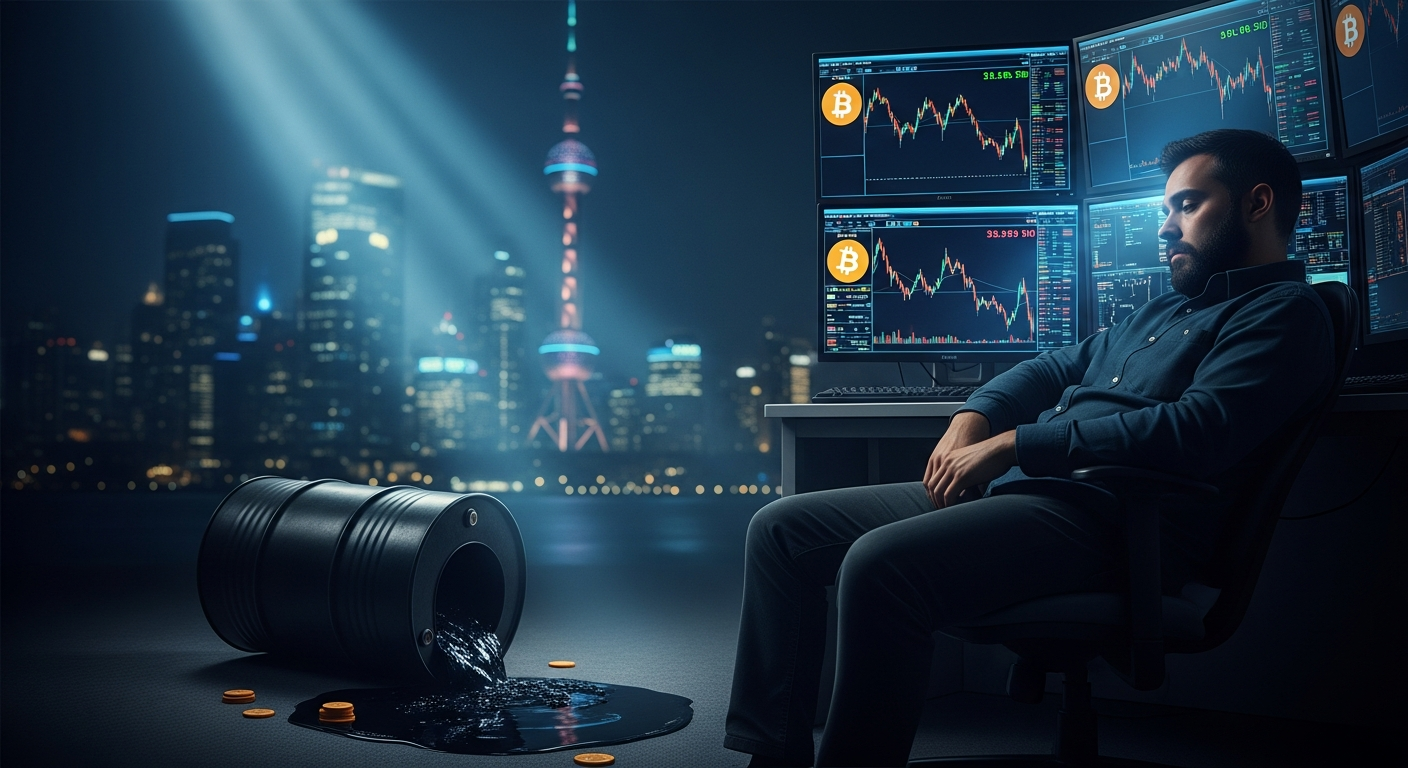 유가 100달러 재돌파에 비트코인 반등 꺾였다…7만1000달러 문턱 또 밀려