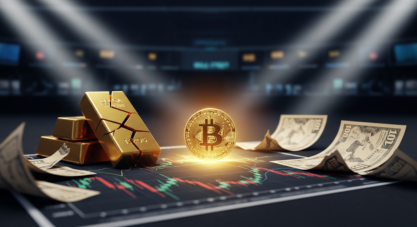 금·주식·채권 동반 흔들…비트코인 ‘최후 버팀목’ 부상