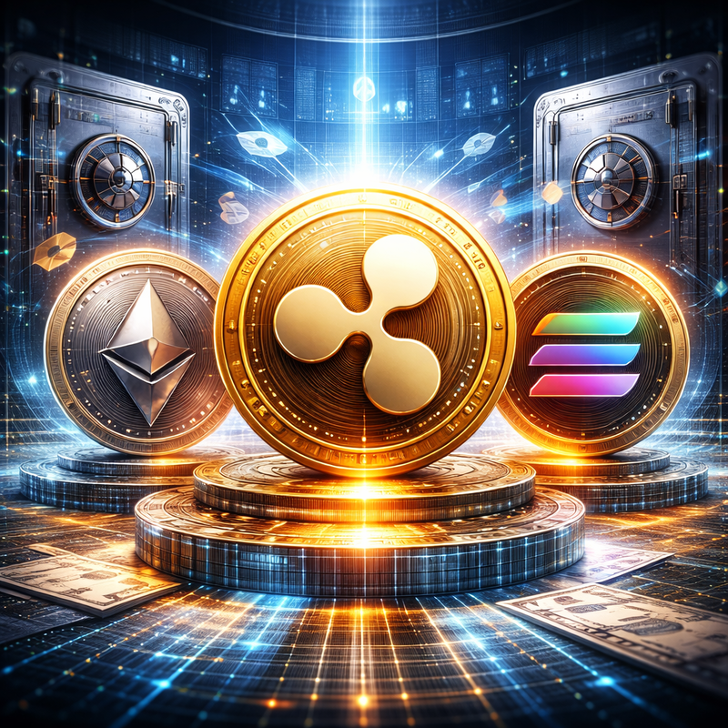 "누가 1등 먹나"…이더리움·솔라나·XRP, 2026 판 뒤집을 ‘진짜 승자’는?