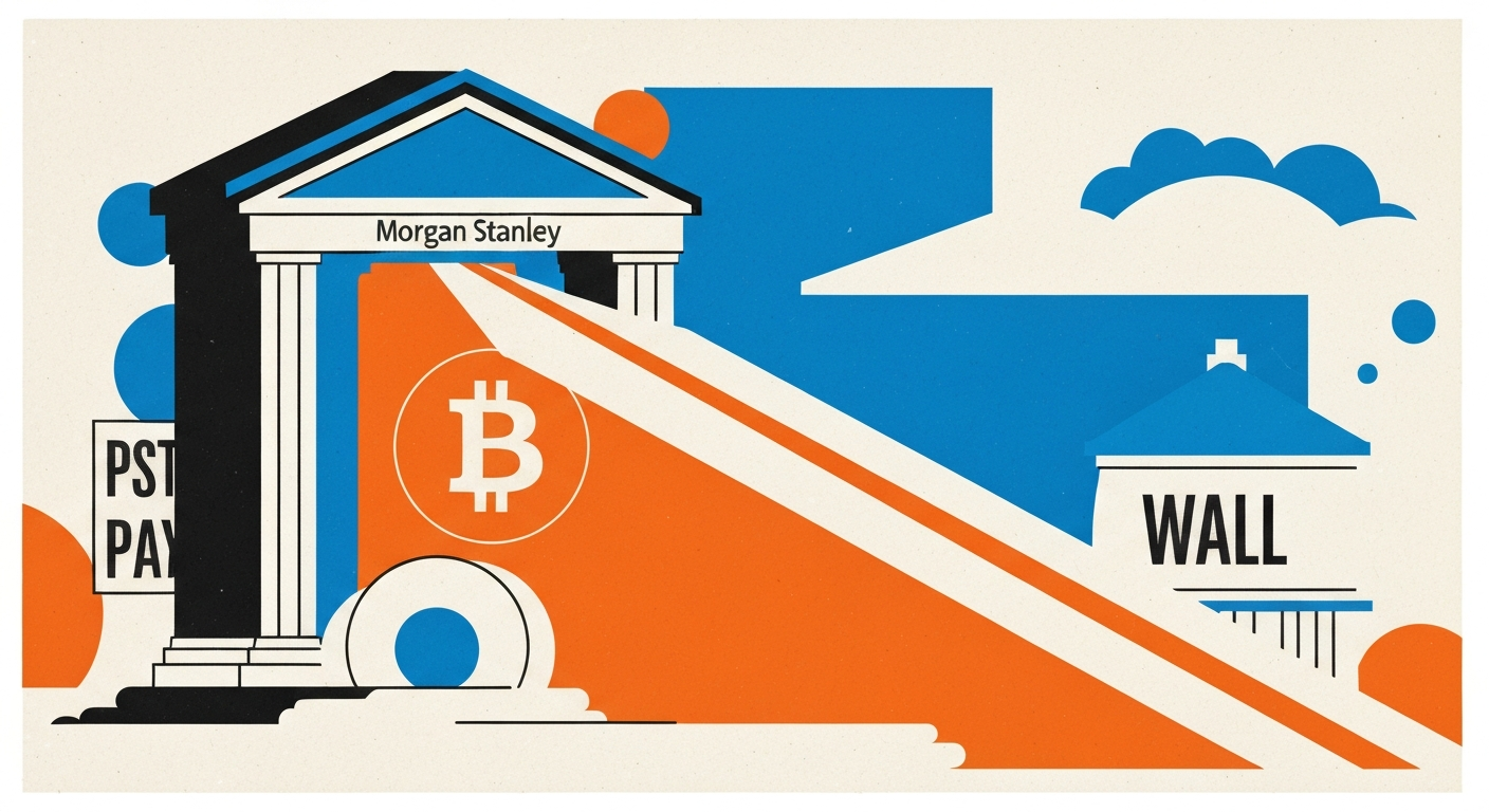 모건스탠리, 비트코인 현물 ETF 진입…첫날 503억 원 유입