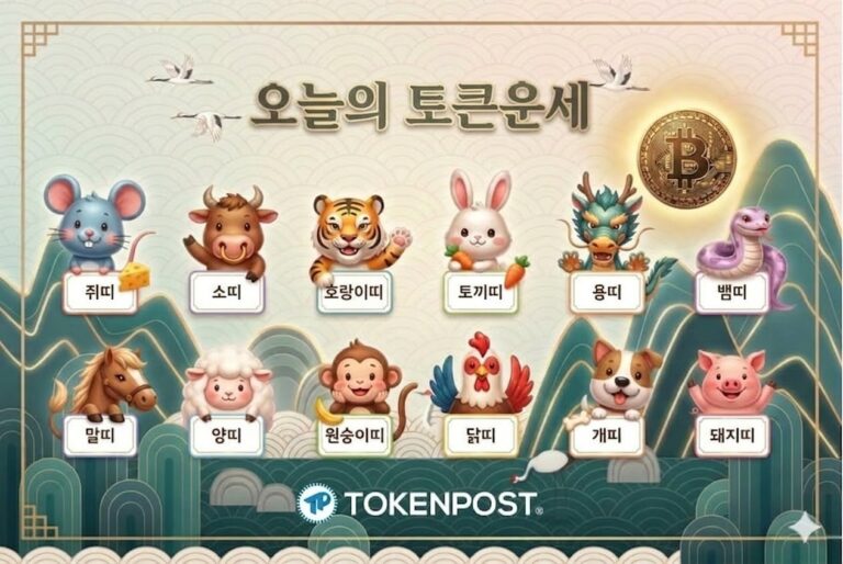 [토큰운세] 4월 11일 띠별 토큰 운세