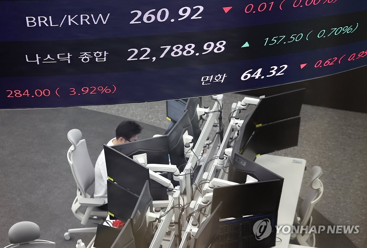 한국 개인 투자자, 해외 주식 매수세 급감…미 경제 불안 여파