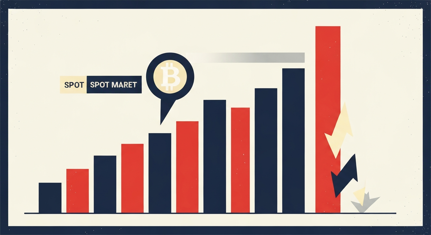 중앙화 거래소 거래량 반토막…현물 줄고 파생만 커졌다