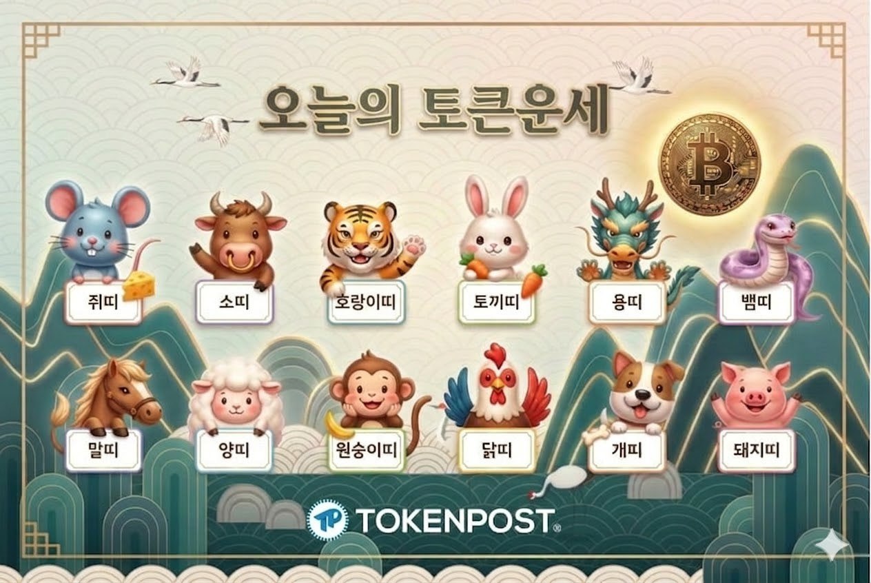 [토큰운세] 2026년 5월 23일 띠별 토큰 운세