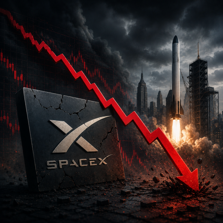 "상승 확률 61%→32%"…스페이스X(SPCX), 7월도 무너지나