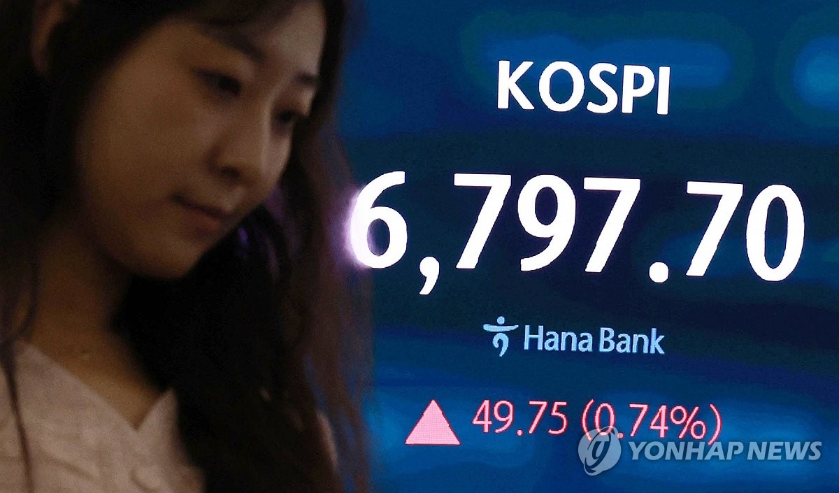 코스피, 7,000선 돌파 후 하락 마감…외국인 매수세 관건